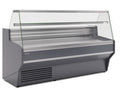 Vitrinas Serie VE. Fondo 800 mm. Exposición 540.Plano exposición en acero Inox AISI-304.